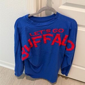 Spirit Jersey Buffalo Bills Blue and Red Kids Sweatshirt